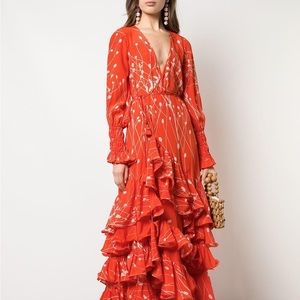 Alexis Rosina Orange Gown